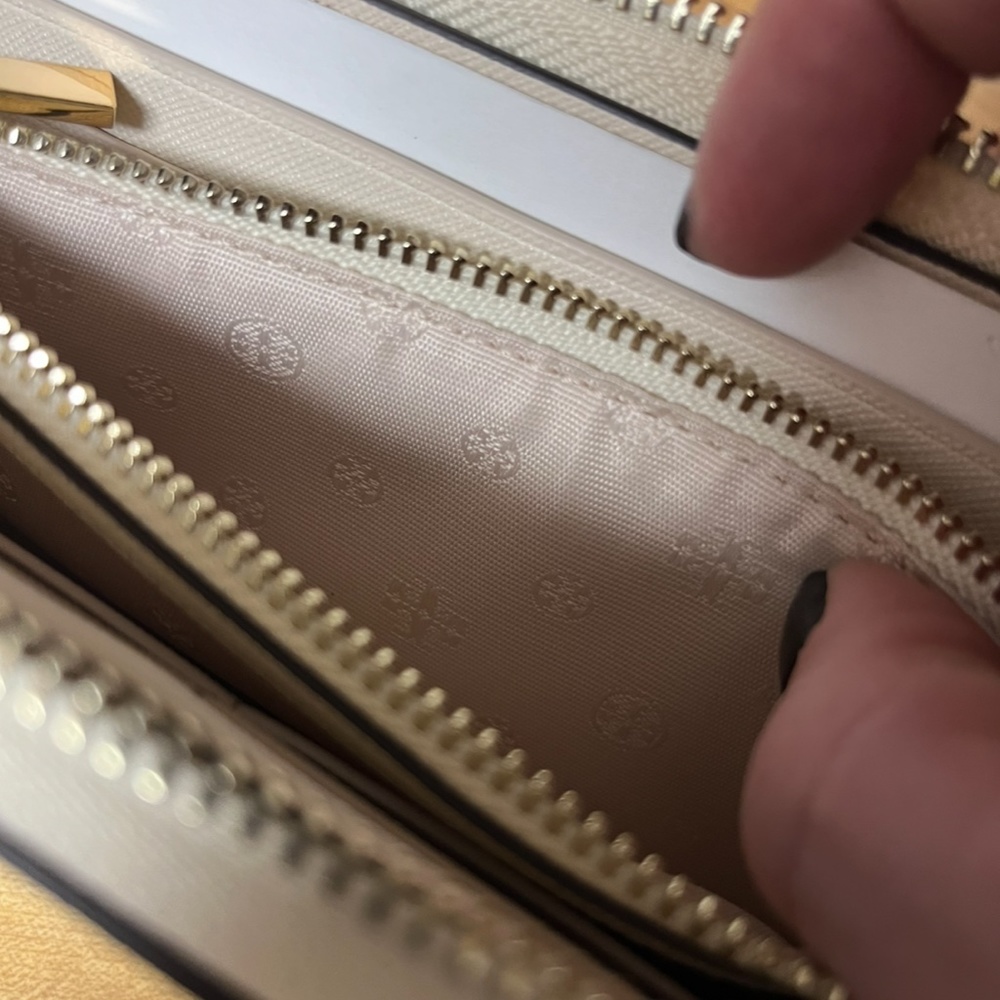 NWT 🏵️ Tory Burch Emerson Embroidery L Zip Continental Wallet - Picture 8 of 12